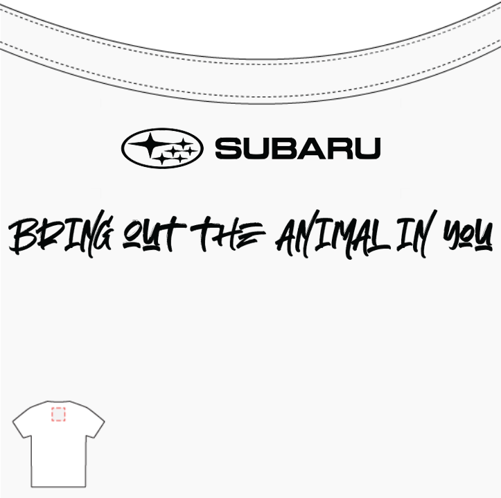 Subaru Tee - Animal Print (Mens)